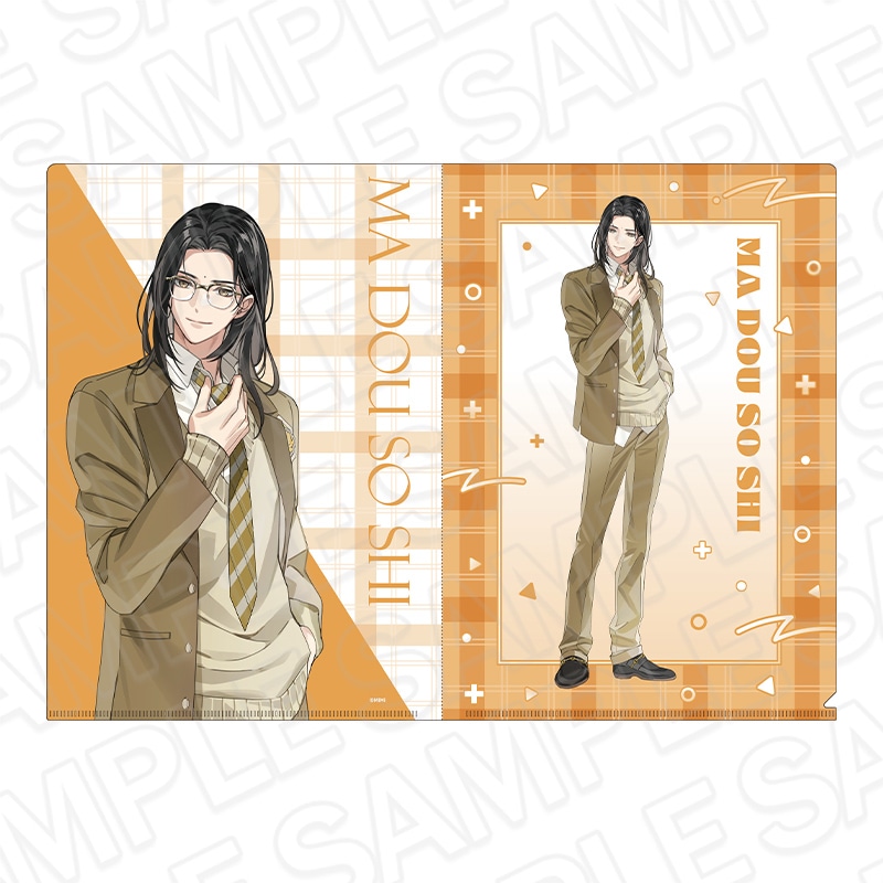 【事後通販】魔道祖師　クリアファイル　金光瑤　魔道学園 ver.B　II【2026年3月下旬～4月中旬以降順次発送】