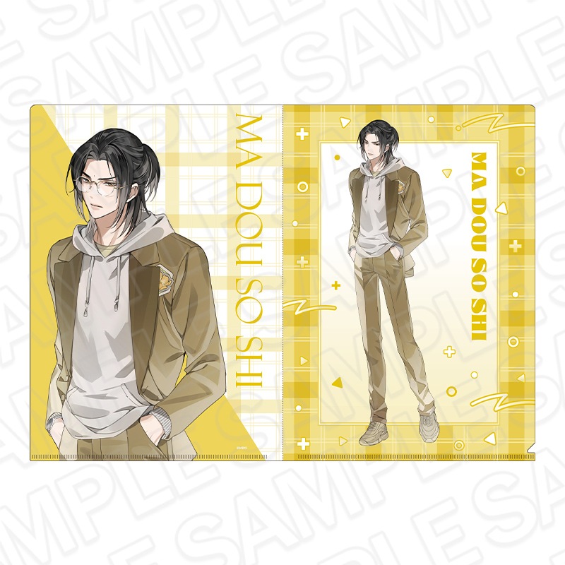 【事後通販】魔道祖師　クリアファイル　金子軒　魔道学園 ver.B　II【2026年3月下旬～4月中旬以降順次発送】