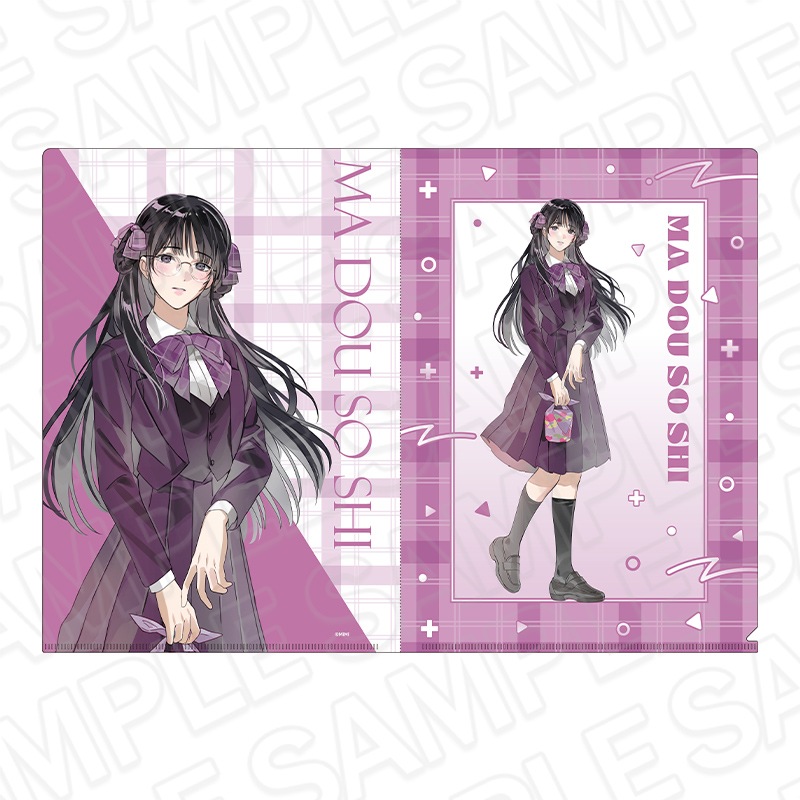 【事後通販】魔道祖師　クリアファイル　江厭離　魔道学園 ver.B　II【2026年3月下旬～4月中旬以降順次発送】