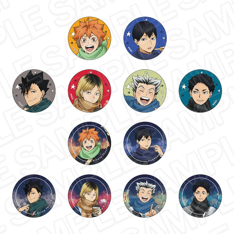 事後通販】アニメ「ハイキュー!!」 ホログラムカンバッジ(ランダム