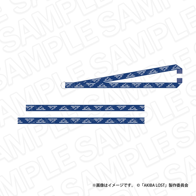 【予約販売】『AKIBA LOST』　ネックストラップ【2026年3月中旬～4月上旬以降順次発送】