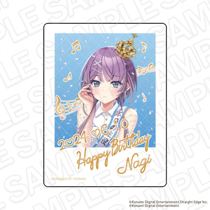 【事後通販】シャインポスト　アクリルブロック　東江 凪　2024バースデー ver.【2026年4月中旬～5月中旬以降順次発送】