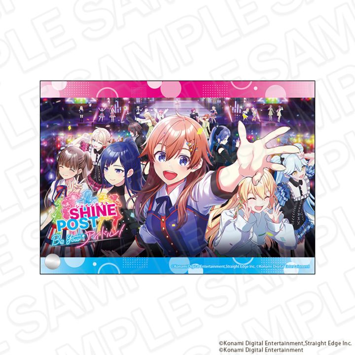 【事後通販】シャインポスト　ミニアクリルアート　KV ver.【2026年4月中旬～5月中旬以降順次発送】