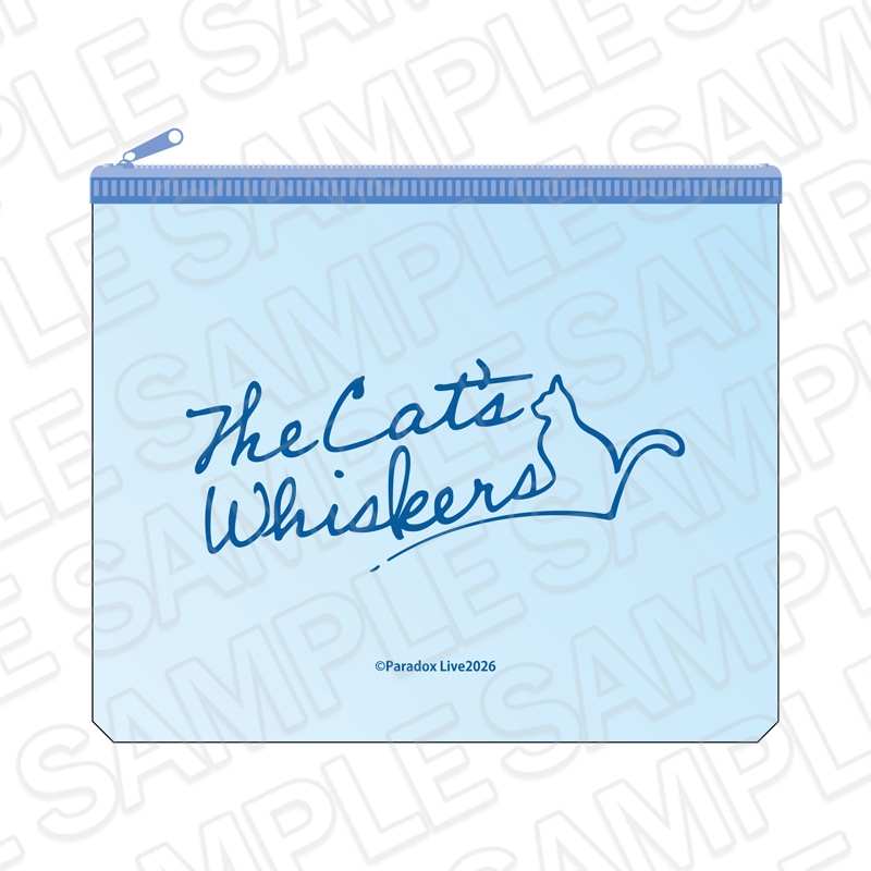 【事後通販】Paradox Live　クリアポーチ　The Cat's Whiskers【2026年4月中旬～5月中旬以降順次発送】