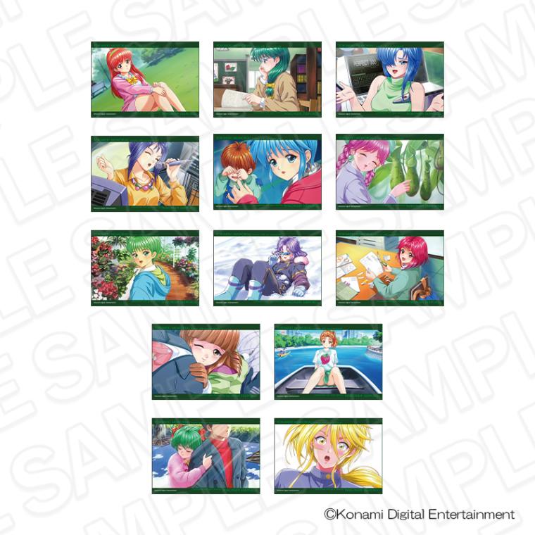 【事後通販】ときめきメモリアル　クリアブロマイド(ランダム)　新グラフィック【2026年5月中旬～6月中旬以降順次発送】