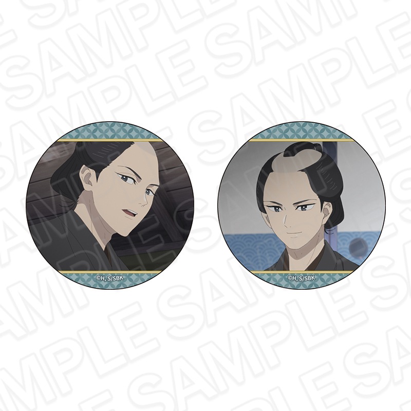 【先行予約】TVアニメ「しゃばけ」　ホログラムカンバッジセット　仁吉【2026年4月上旬～下旬以降順次発送】