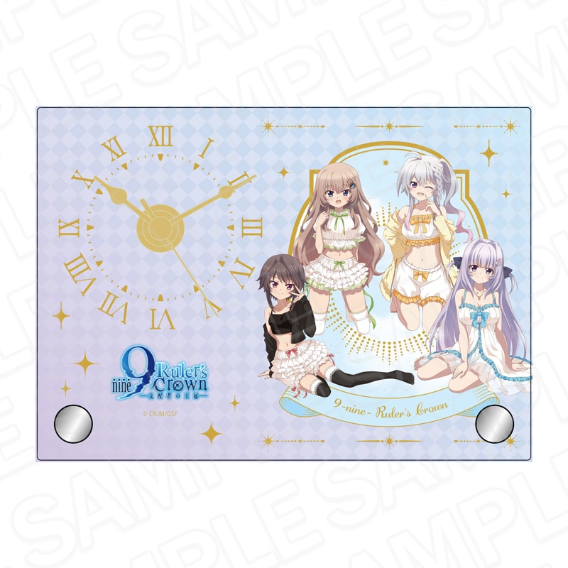 ぱれっと 9-nine- 全年齢 PC版 新品未開封品+特典アクリルクロック ぱれっと 9-nine- 全年齢 PC版 新品未開封品+特典アクリルクロック