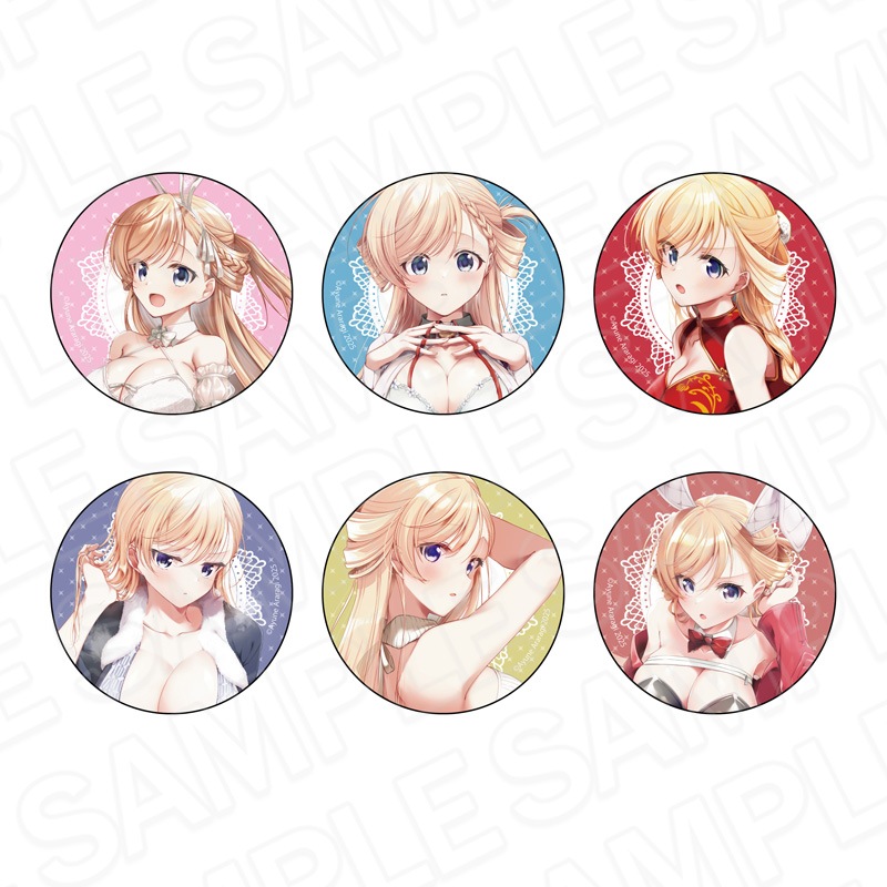【予約受付2/5まで】一式さんは恋を知りたい。　ホログラムカンバッジ(ランダム)　vol.2【2026年4月中旬頃発売】