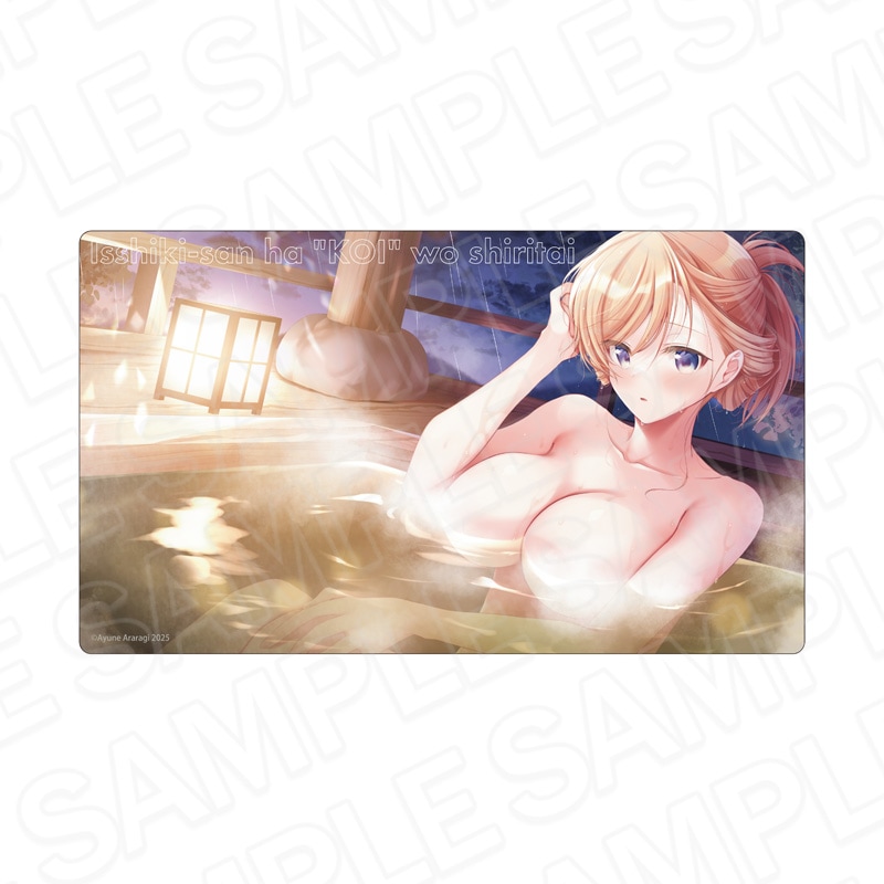 【予約受付2/5まで】一式さんは恋を知りたい。　ラバーデスクマット　一式リンナミルフォード　温泉 ver.【2026年4月中旬頃発売】