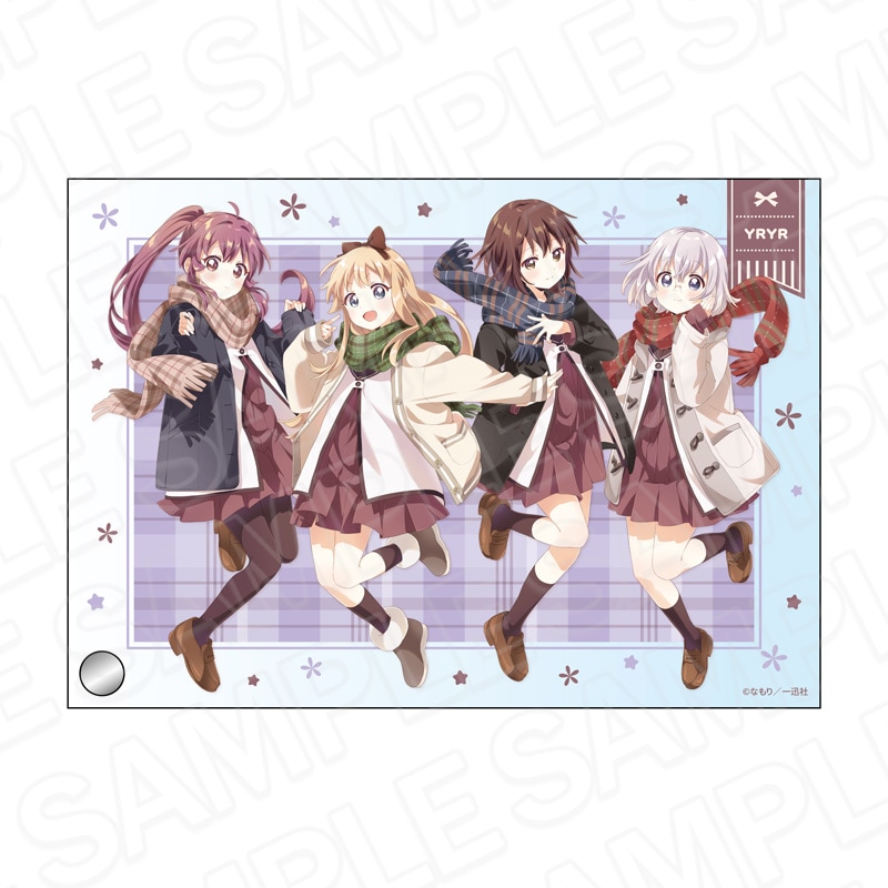 【予約受付2/5まで】ゆるゆり　ミニアクリルアート　京子&結衣&綾乃&千歳　マフラー ver.【2026年4月中旬頃発売】