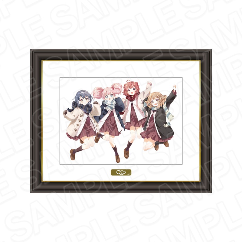 【予約受付2/5まで】ゆるゆり　メモリアルアート　あかり&ちなつ&櫻子&向日葵　マフラー ver.【2026年4月中旬頃発売】