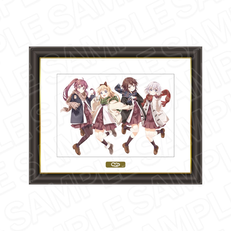 予約受付2/5まで】ゆるゆり メモリアルアート 京子&結衣&綾乃&千歳