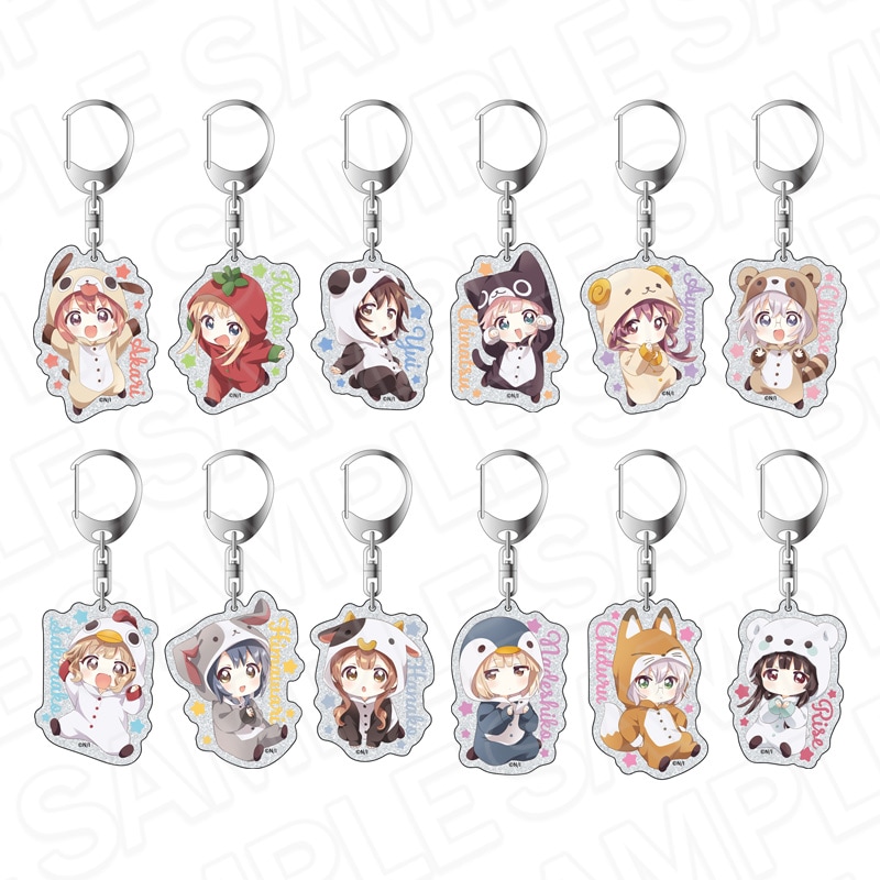 予約受付2/5まで】ゆるゆり×大室家 ラメアクリルキーホルダー(ランダム