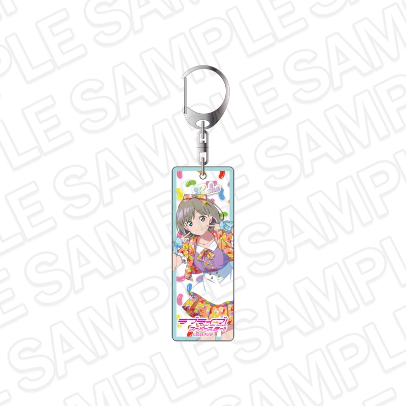 【CAFE事後通販】ラブライブ！スーパースター!!　プレートキーホルダー　唐 可可　Cafe party ver.【2026年4月下旬～5月中旬以降順次発送】