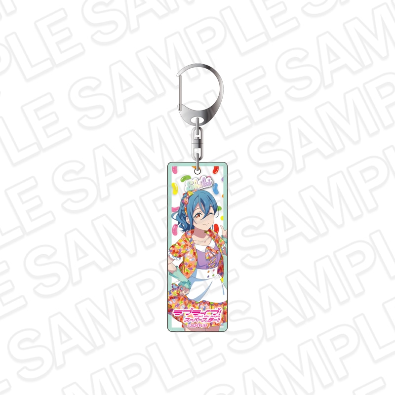 【CAFE事後通販】ラブライブ！スーパースター!!　プレートキーホルダー　若菜四季　Cafe party ver.【2026年4月下旬～5月中旬以降順次発送】