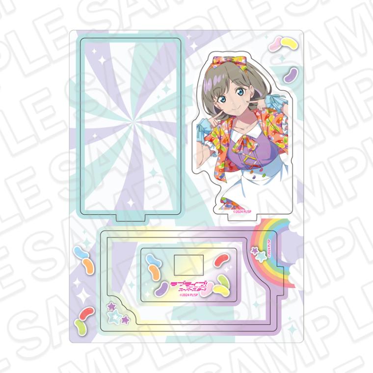 【CAFE事後通販】ラブライブ！スーパースター!!　レイヤーアクリルスタンド　唐 可可　Cafe party ver.【2026年4月下旬～5月中旬以降順次発送】