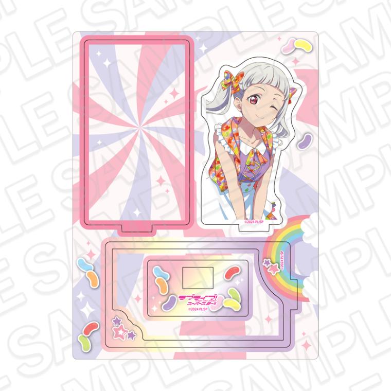 【CAFE事後通販】ラブライブ！スーパースター!!　レイヤーアクリルスタンド　嵐 千砂都　Cafe party ver.【2026年4月下旬～5月中旬以降順次発送】
