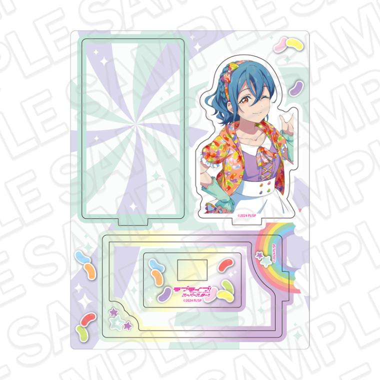 【CAFE事後通販】ラブライブ！スーパースター!!　レイヤーアクリルスタンド　若菜四季　Cafe party ver.【2026年4月下旬～5月中旬以降順次発送】