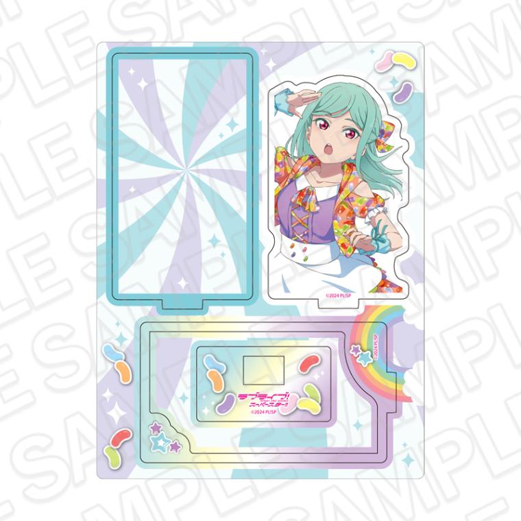 【CAFE事後通販】ラブライブ！スーパースター!!　レイヤーアクリルスタンド　鬼塚冬毬　Cafe party ver.【2026年4月下旬～5月中旬以降順次発送】