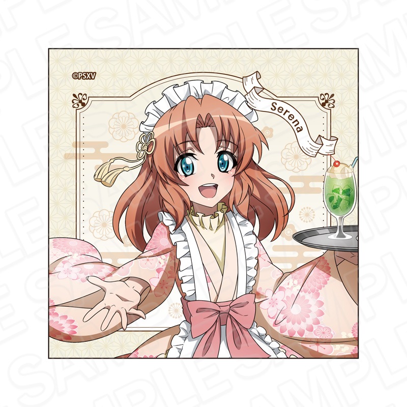 【予約受付2/12まで】戦姫絶唱シンフォギアＸＶ　マイクロファイバー　セレナ・カデンツァヴナ・イヴ　レトロカフェ ver.【2026年4月下旬頃発売】