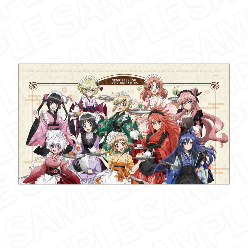 予約受付2/12まで】戦姫絶唱シンフォギアXV 特大ブランケット レトロ