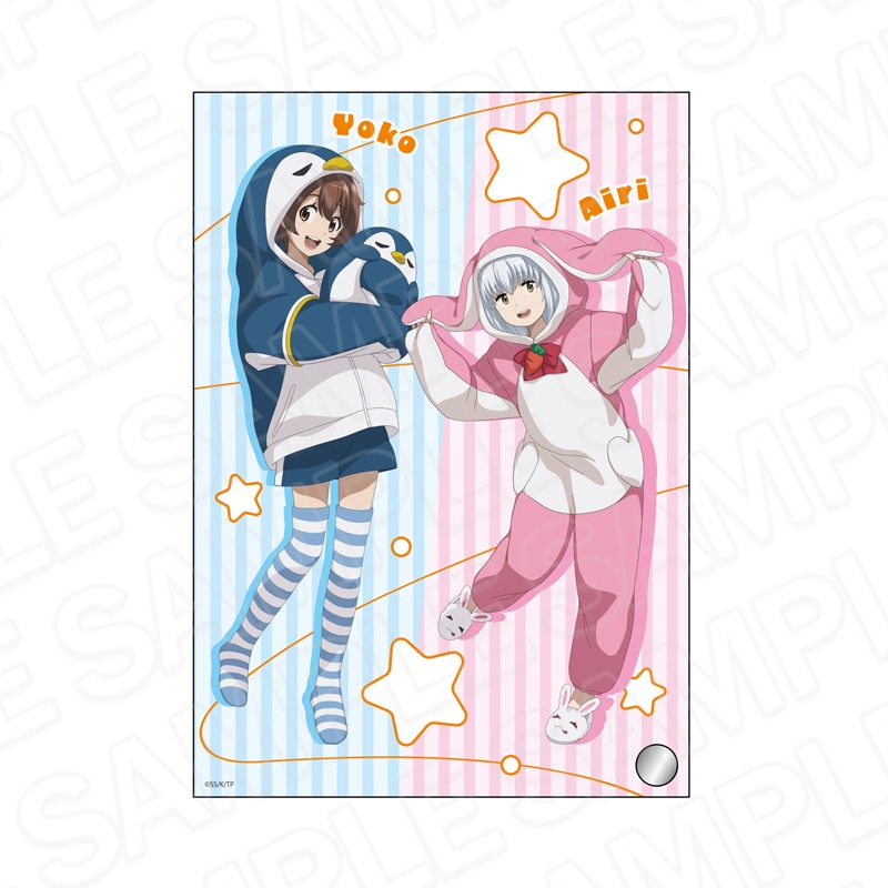 【予約受付2/19まで】アニメ「終末ツーリング」　ミニアクリルアート　ヨーコ&アイリ　もこもこパジャマ ver.【2026年4月中旬頃発売】