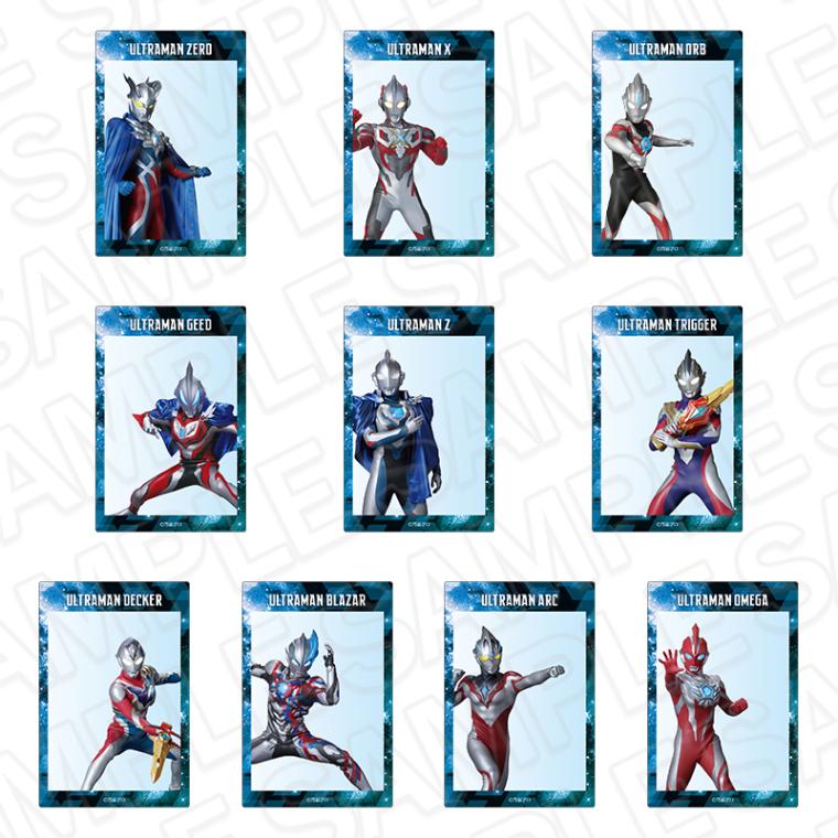 ウルサマ2026事後通販】ウルトラマンシリーズ アクリルカード(ランダム