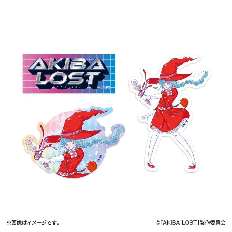 事後通販】『AKIBA LOST』 ステッカーセット［株式会社日本テレビ