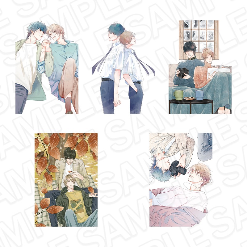 【THEキャラSHOP/CAFE STAND事後通販】創刊30周年記念「Charaレーベル展」　ポストカードセット　「美しい彼」 [株式会社徳間書店]【2026年6月上旬～下旬以降順次発送】