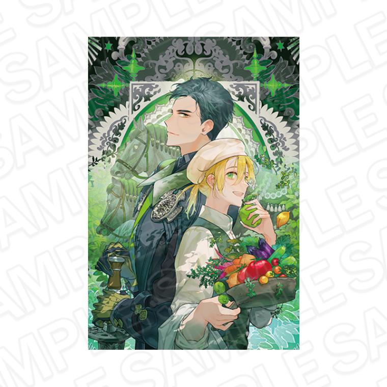 【THEキャラSHOP/CAFE STAND事後通販】創刊30周年記念「Charaレーベル展」　ポストカード　「騎士団長のお抱え料理人」 [株式会社徳間書店]【2026年6月上旬～下旬以降順次発送】