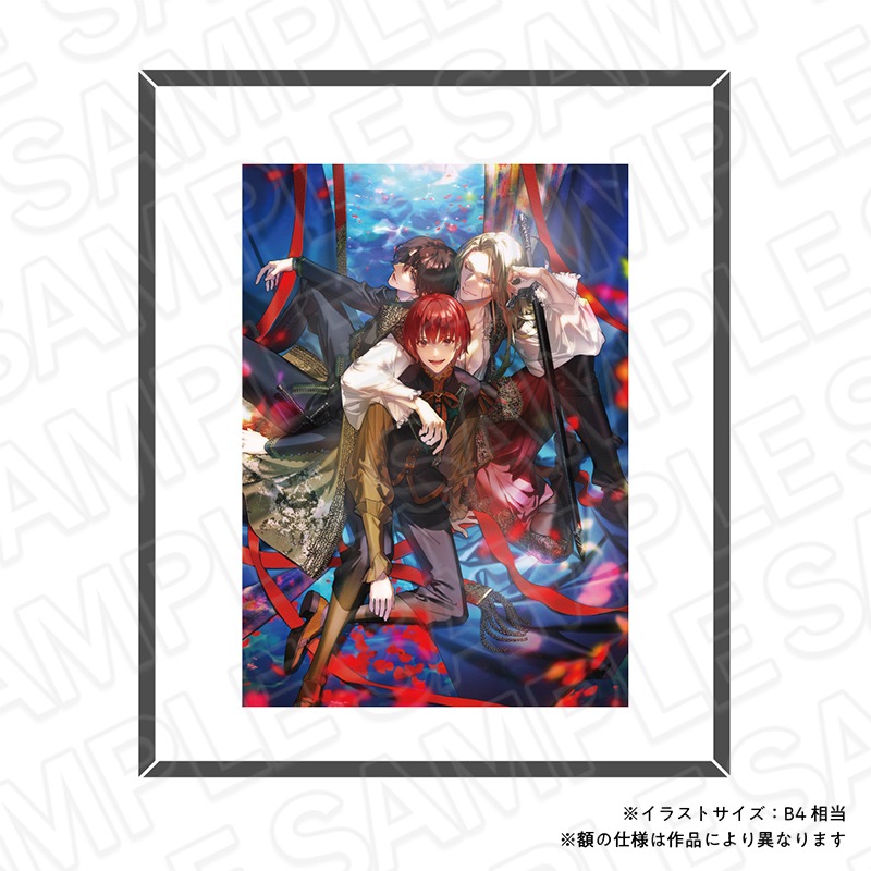 【THEキャラSHOP/CAFE STAND事後通販】創刊30周年記念「Charaレーベル展」　高精彩複製原画　「FLESH&BLOOD」 [株式会社徳間書店]【2026年6月上旬～下旬以降順次発送】