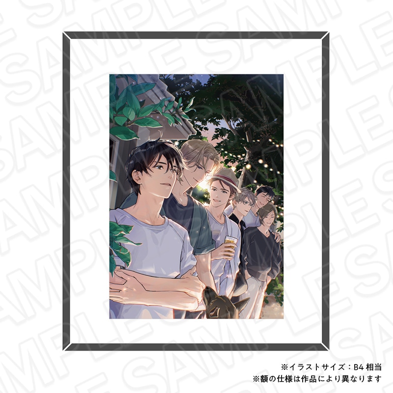 【THEキャラSHOP/CAFE STAND事後通販】創刊30周年記念「Charaレーベル展」　高精彩複製原画　「DEADLOCK」 [株式会社徳間書店]【2026年6月上旬～下旬以降順次発送】