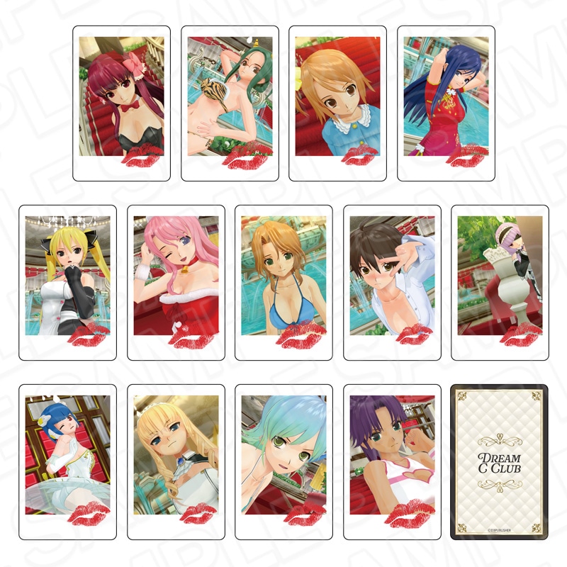 予約受付3/12まで】ドリームクラブシリーズ キスマーク付きチェキ風