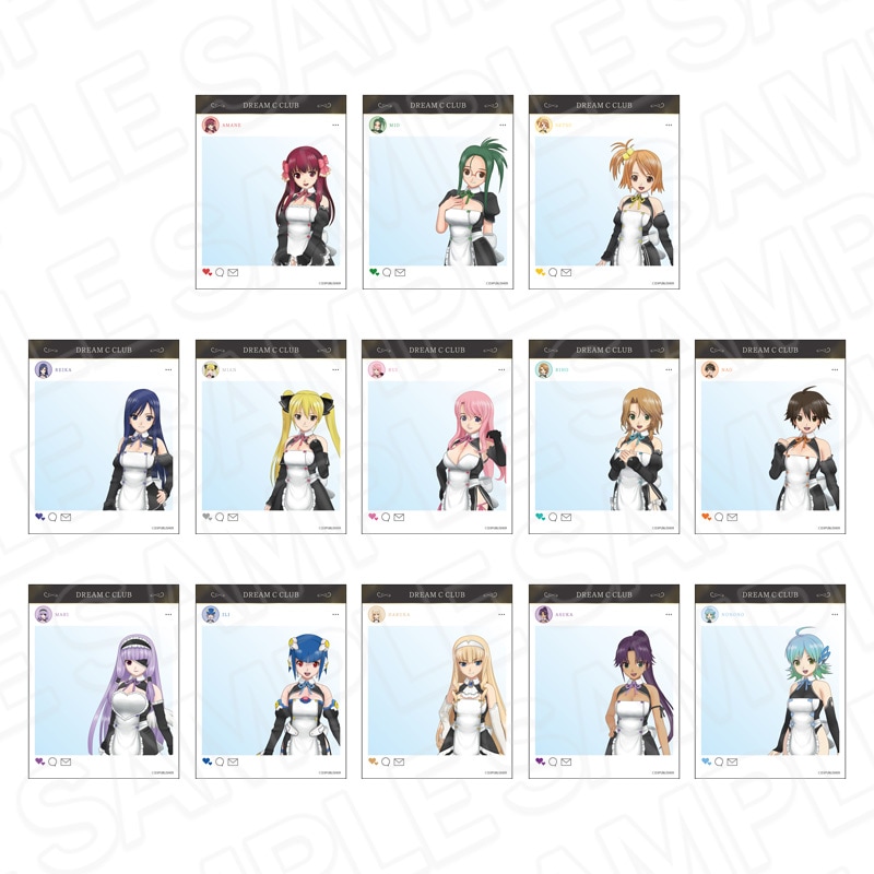 予約受付3/12まで】ドリームクラブシリーズ SNS風クリアスナップ