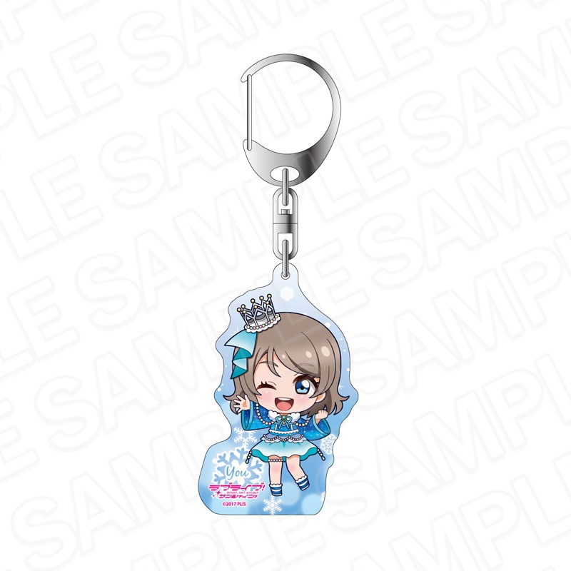 【予約受付3/12まで】ラブライブ！サンシャイン!!　ホログラムキーホルダー　渡辺 曜　イルミネーション　デフォルメ ver.【2026年5月中旬頃発売】