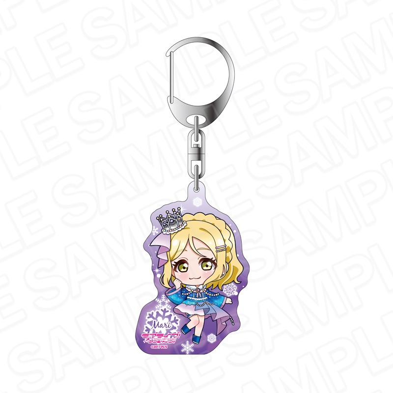 【予約受付3/12まで】ラブライブ！サンシャイン!!　ホログラムキーホルダー　小原鞠莉　イルミネーション　デフォルメ ver.【2026年5月中旬頃発売】