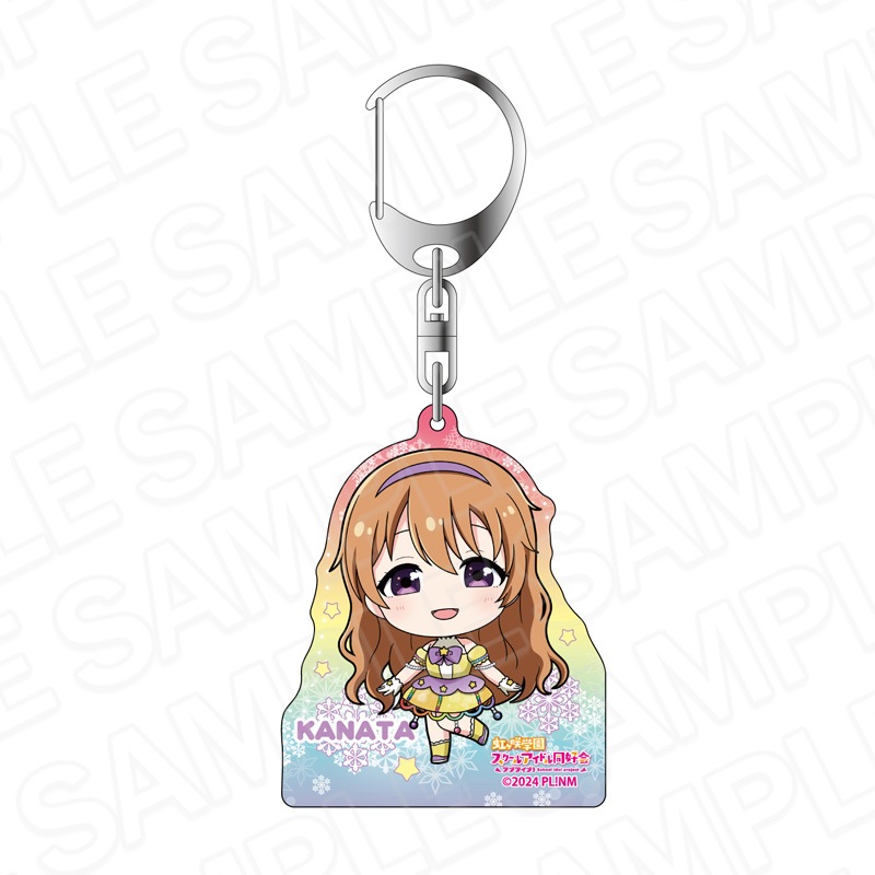 【予約受付3/12まで】ラブライブ！虹ヶ咲学園スクールアイドル同好会　ホログラムキーホルダー　近江彼方　イルミネーション　デフォルメ ver.【2026年5月中旬頃発売】