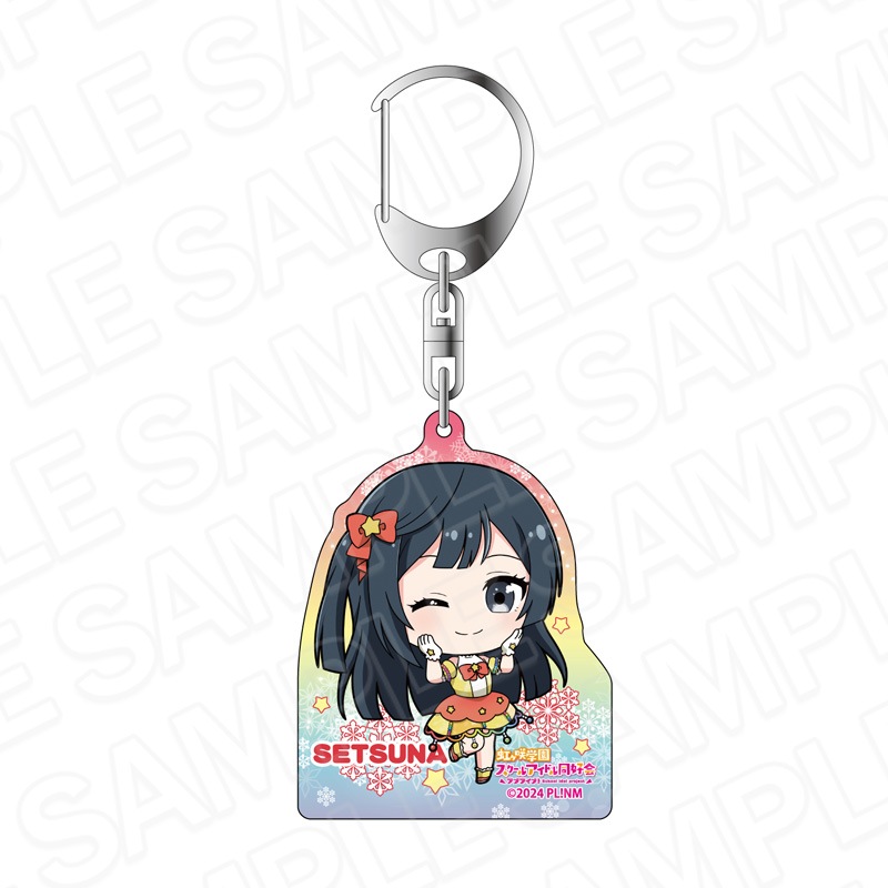 【予約受付3/12まで】ラブライブ！虹ヶ咲学園スクールアイドル同好会　ホログラムキーホルダー　優木せつ菜　イルミネーション　デフォルメ ver.【2026年5月中旬頃発売】