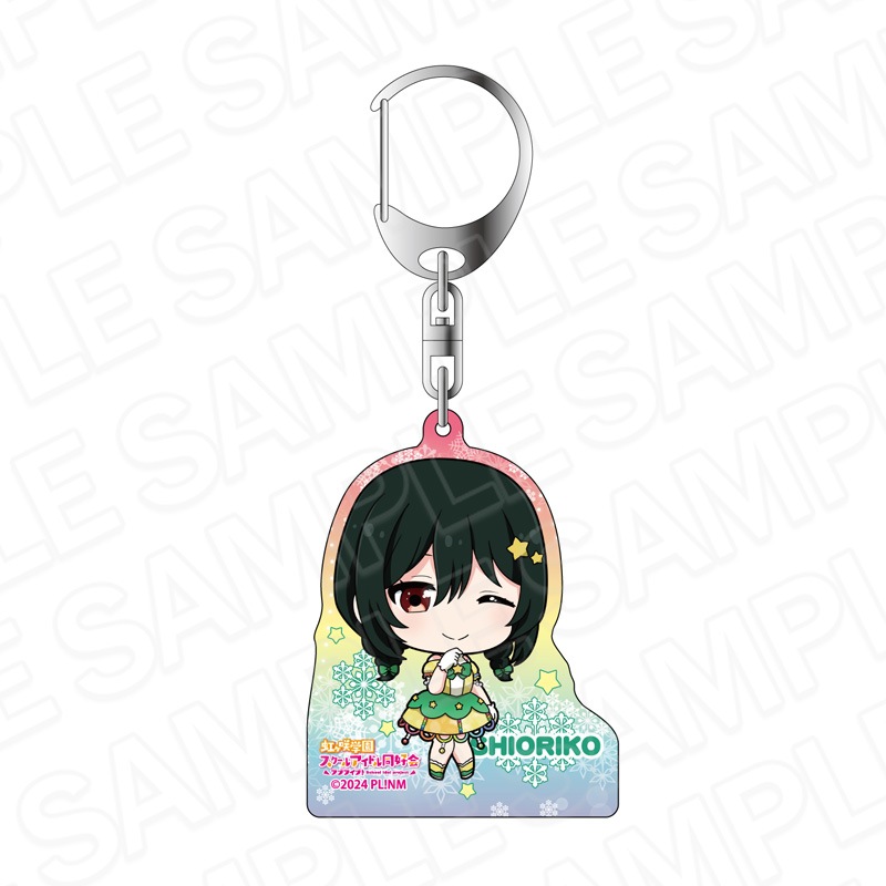 【予約受付3/12まで】ラブライブ！虹ヶ咲学園スクールアイドル同好会　ホログラムキーホルダー　三船栞子　イルミネーション　デフォルメ ver.【2026年5月中旬頃発売】