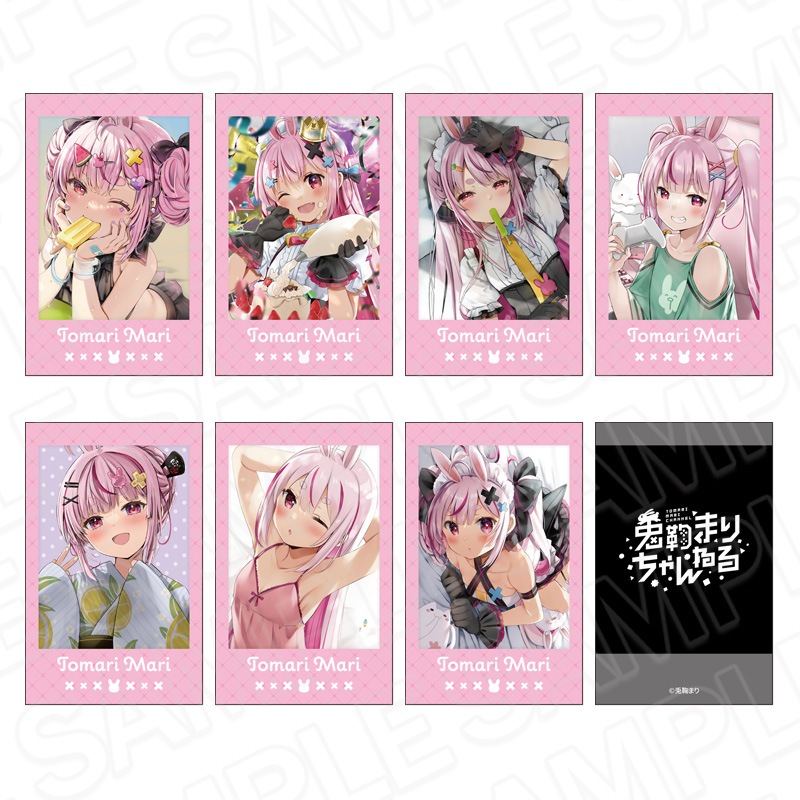 予約受付3/12まで】兎鞠まり インスタントフォト風ブロマイド(ランダム