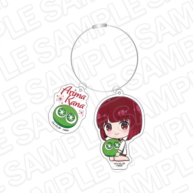 【事後通販】【推しの子】×ぷよぷよ　ワイヤーキーホルダー　有馬かな　デフォルメ ver.【2026年5月中旬～6月上旬以降順次発送】