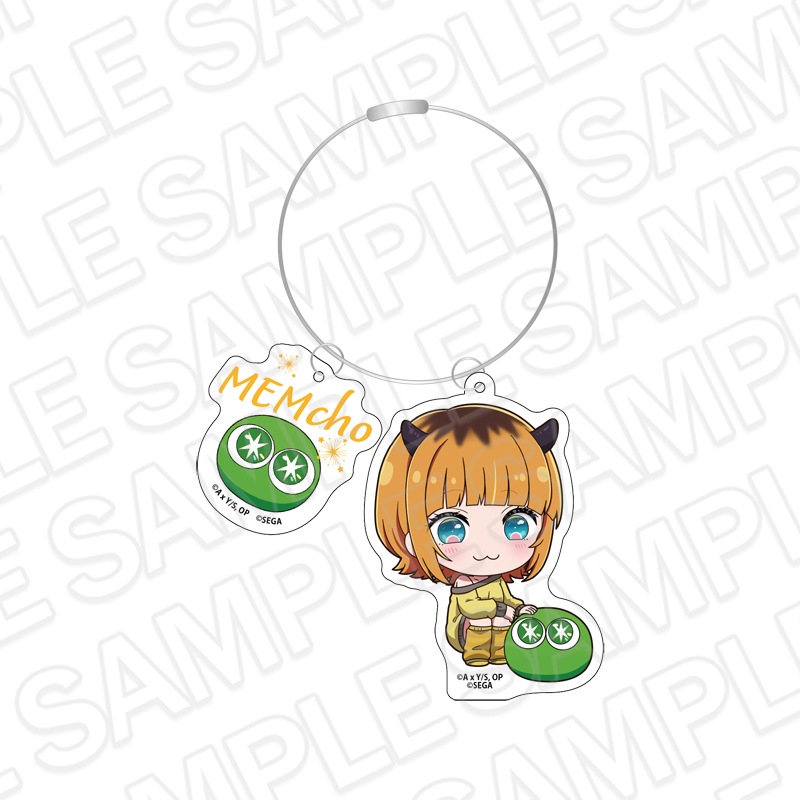 【事後通販】【推しの子】×ぷよぷよ　ワイヤーキーホルダー　MEMちょ　デフォルメ ver.【2026年5月中旬～6月上旬以降順次発送】