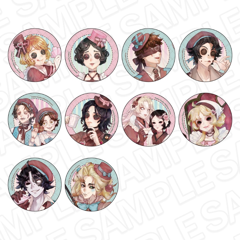 【CAFE通販】Identity V　カンバッジ(ランダム)　A Heartfelt Gift ver.　セット【2026年5月中旬～6月上旬以降順次発送】