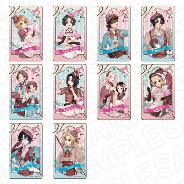 【CAFE通販】Identity V　クリアカード(ランダム)　A Heartfelt Gift ver.【2026年5月中旬～6月上旬以降順次発送】