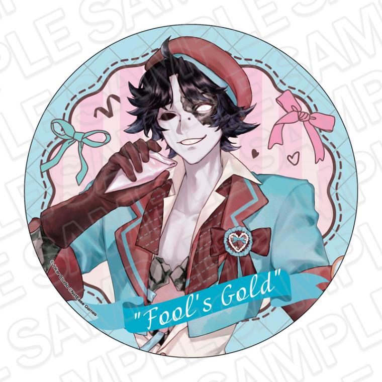 【CAFE通販】Identity V　デカンバッチ　「フールズ・ゴールド」　A Heartfelt Gift ver.【2026年5月中旬～6月上旬以降順次発送】