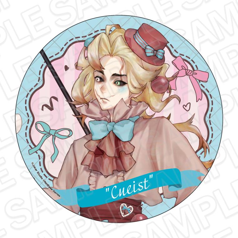 【CAFE通販】Identity V　デカンバッチ　「ビリヤードプレイヤー」　A Heartfelt Gift ver.【2026年5月中旬～6月上旬以降順次発送】