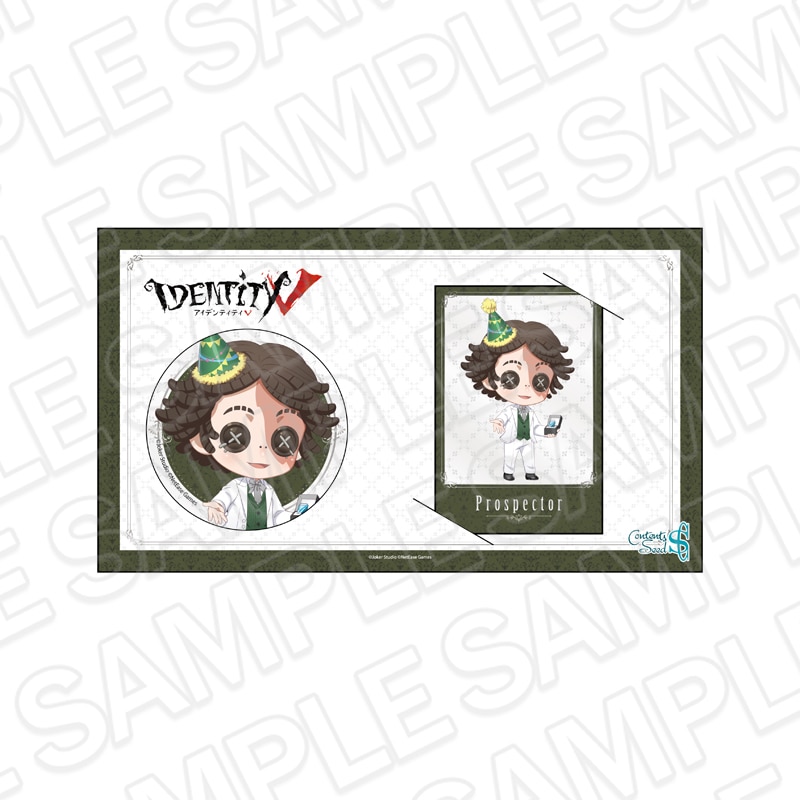 【CAFE通販】Identity V　カンバッジ&チェキ風カード　探鉱者　Birthday&Characterday 2026 ver.【2026年5月中旬～6月上旬以降順次発送】