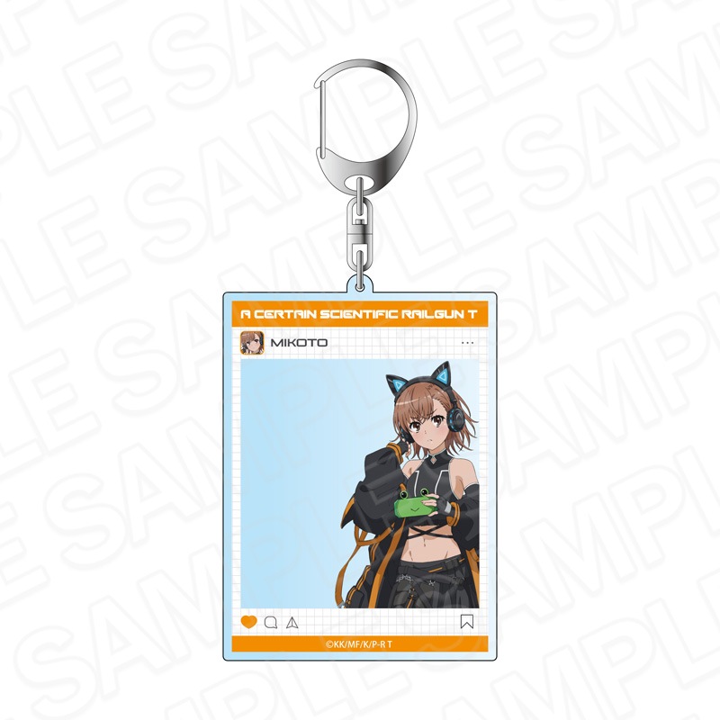 予約受付3/19まで】TVアニメ「とある科学の超電磁砲T」 SNS風アクリル