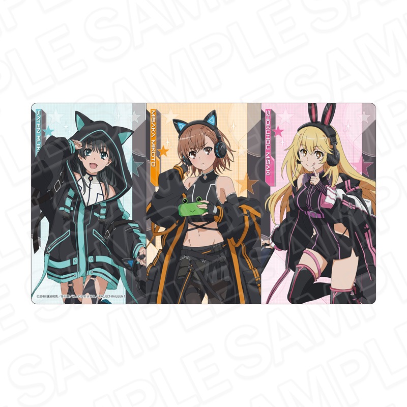 【予約受付3/19まで】TVアニメ「とある科学の超電磁砲T」　ラバーデスクマット　ゲーミング ver.【2026年5月下旬頃発売】