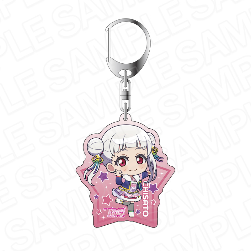 【予約受付3/19まで】ラブライブ！スーパースター!!　ホログラムキーホルダー　嵐 千砂都　イルミネーション　デフォルメ ver.【2026年5月中旬頃発売】